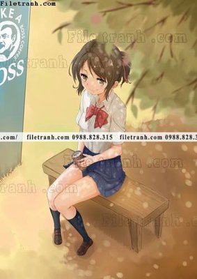 Download file gốc buc tranh doc anime nu hai chieu Nhat Ban 145 (in mica) logo