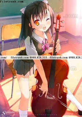 File tranh in trần buc tranh doc anime nu hai chieu Nhat Ban 174 (ảnh gốc siêu nét)