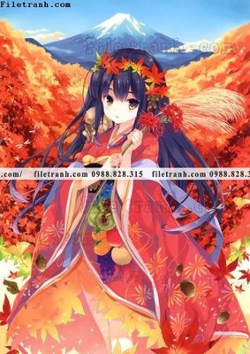 File tranh buc tranh doc anime nu hai chieu Nhat Ban 180 (gốc) chủ đề trừu tượng