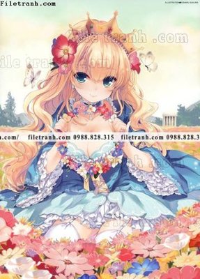 File gốc buc tranh doc anime nu hai chieu Nhat Ban 193 (PSD/TIFF) độ phân giải cao