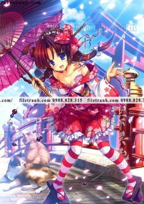 File tranh buc tranh doc anime nu hai chieu Nhat Ban 213 (gốc) chủ đề tĩnh vật