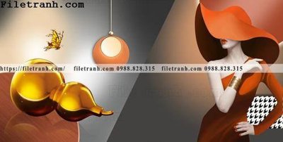 Tải file buc tranh hien dai nha hang 102 (gốc) in ấn chất lượng