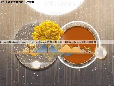 Tải file buc tranh hien dai nha hang 129 (gốc) làm tranh trang trí