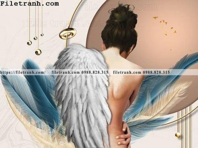 Tải file PSD buc tranh hien dai nha hang 145 (nguyên layer) để in