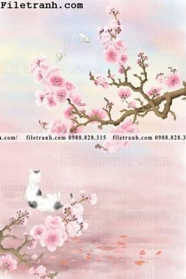 File in trần buc tranh hoa va chim co Trung Hoa 147 (file gốc) chủ đề vũ trụ