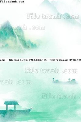 File PSD buc tranh loi vao muc phong cach co xua 610 (bản gốc) đã tách nền