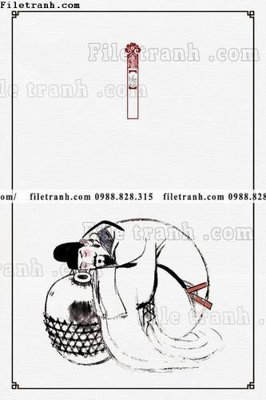 File gốc buc tranh loi vao muc phong cach co xua 618 (trang trí) phòng ngủ