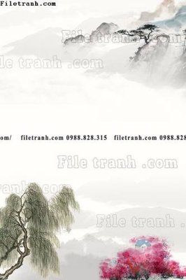 File gốc buc tranh loi vao muc phong cach co xua 645 (thiết kế) cho in ấn