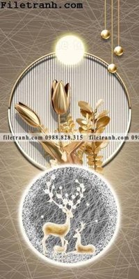 File tranh in mica buc tranh loi vao sang trong nhe nhang co den da quang 147 (độ phân giải cao)