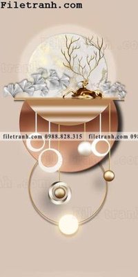 File tranh gốc PSD buc tranh loi vao sang trong nhe nhang co den da quang 153 còn nguyên layer