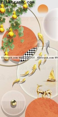 File PSD buc tranh loi vao sang trong nhe nhang co den da quang 175 (bản gốc) cho nhà in