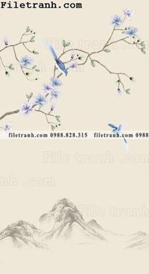 Tải file gốc buc tranh muc ve hoa va chim Trung Quoc 113 (bản PSD) chỉnh sửa được