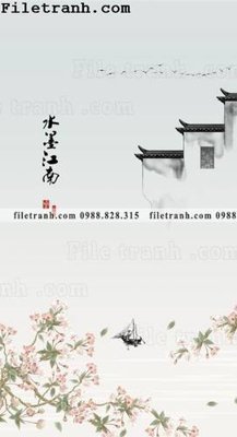 File ảnh buc tranh muc ve hoa va chim Trung Quoc 122 (gốc) in Hiflex