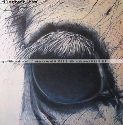 File gốc buc tranh ngua den trang 101 (vector) cho in ấn