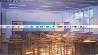 File tranh gốc buc tranh phong canh hoat hinh gia khong gian 109 (bản quyền) Filetranh.com