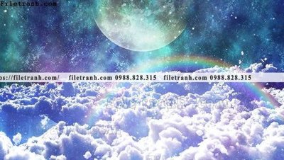 Cung cấp file tranh gốc buc tranh phong canh hoat hinh gia khong gian 114 độc quyền