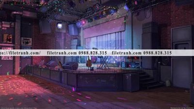 File tranh buc tranh phong canh hoat hinh gia khong gian 123 (ảnh gốc) chi tiết rõ ràng