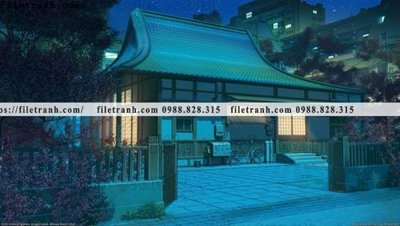 File gốc buc tranh phong canh hoat hinh gia khong gian 128 (cho in ấn) từ kho Filetranh