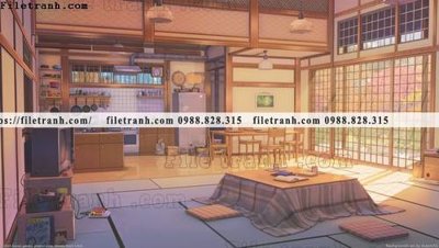 File PSD buc tranh phong canh hoat hinh gia khong gian 139 (nguyên bản) cho thiết kế