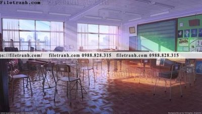 File gốc buc tranh phong canh hoat hinh gia khong gian 150 (phong cách) tối giản