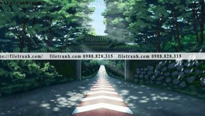 Download file buc tranh phong canh hoat hinh gia khong gian 163 (chuẩn in) chất lượng cao