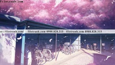 Download file gốc buc tranh phong canh hoat hinh gia khong gian 270 (in mica) trang trí