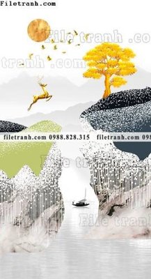 File tranh buc tranh phong canh loi vao phong cach Trung Quoc moi 151 (gốc) chủ đề động vật