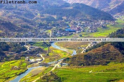 Tải file tranh buc tranh phong canh nong thon 140 (ảnh gốc) ngay