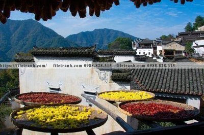 Tải file tranh buc tranh phong canh nong thon 240 (ảnh gốc) ngay