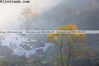 Tải file buc tranh phong canh nong thon 250 (ảnh gốc) độ phân giải 300dpi