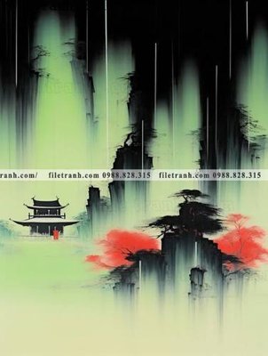 Download file buc tranh phong canh tan co dien 175 (gốc) cho xưởng in