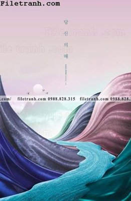 Mua file tranh gốc buc tranh phong canh truu tuong moi cua Trung Quoc 116 tại Filetranh.com