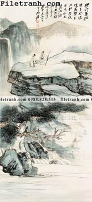 Tải file buc tranh phong canh ve hoa va chim 153 (gốc) chủ đề tâm linh