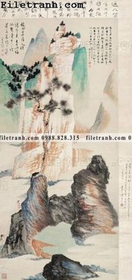 File ảnh buc tranh phong canh ve hoa va chim 155 (gốc) cho trang trí nhà hàng