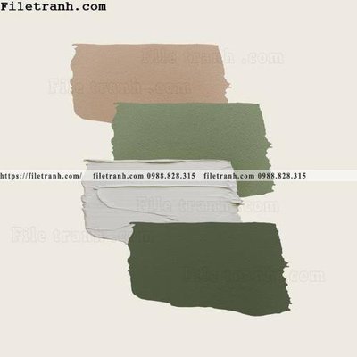 Tải file buc tranh rung xanh 107 (gốc) chủ đề tôn giáo