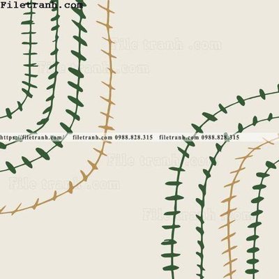 Download file gốc buc tranh rung xanh 108 (in lụa) cao cấp