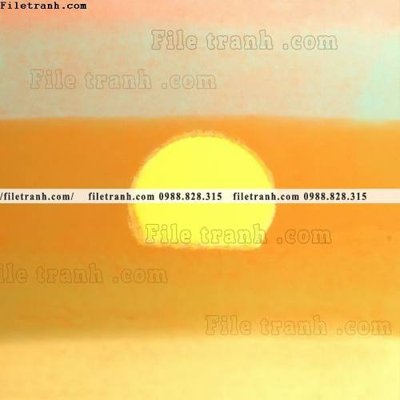 File tranh buc tranh son dau binh minh phong cach tuoi moi 651 (gốc) chủ đề trẻ em