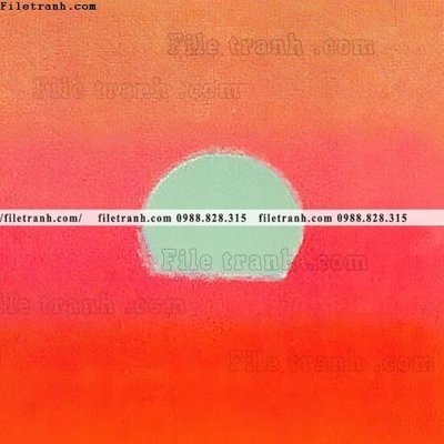 Tải file buc tranh son dau binh minh phong cach tuoi moi 654 (ảnh gốc) in tranh kính