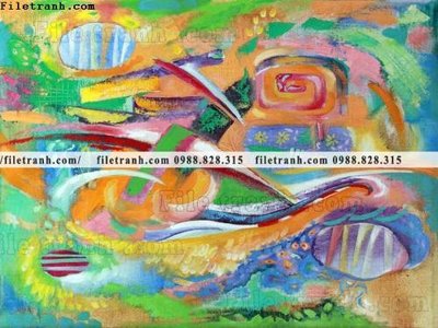 File in trần buc tranh son dau ca tinh graffiti 654 (bản gốc) 5D