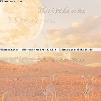 File in trần buc tranh son dau mau phong cach Bac Au 652 (file gốc) hoa văn 3D