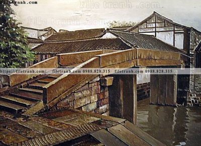 Chi tiết file tranh tráng gương buc tranh son dau phong canh thac nuoc 216 (ảnh gốc)