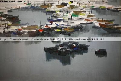 File gốc buc tranh son dau phong canh thac nuoc 225 cho in ấn và thiết kế