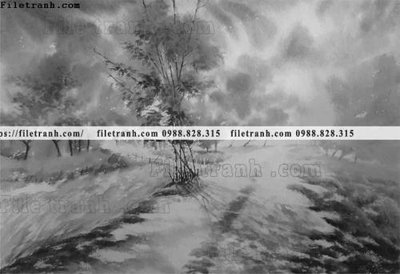 File PSD buc tranh son dau phong canh vector 1585 (bản gốc) chất lượng nhất