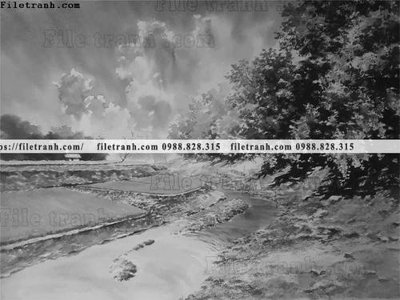 File gốc buc tranh son dau phong canh vector 1586 (cho in ấn) từ Filetranh.com