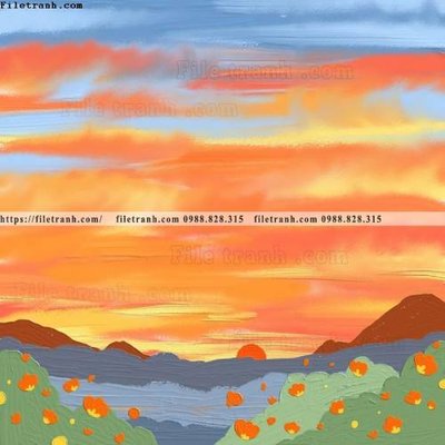 Tải file buc tranh son dau truu tuong Morandi 508 (ảnh gốc) file AI/EPS