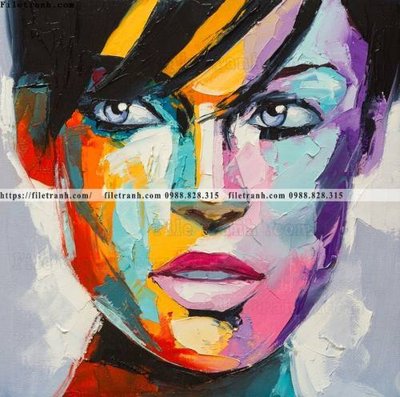 Tải file buc tranh son dau truu tuong ve tay phu nu 542 (gốc) in ấn ngay lập tức