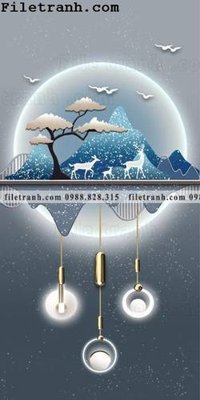 File gốc buc tranh su pha le cho sanh vao 111 (in mica) trang trí