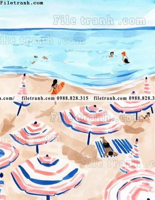 Tải xuống file tranh gốc buc tranh theo phong cach mau nuoc Ma-roc 659 (PSD/TIFF)