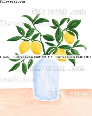 File tranh trang trí buc tranh theo phong cach mau nuoc Ma-roc 661 (tải file gốc)