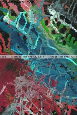 File gốc buc tranh truu tuong chat long 118 (in lụa) tranh mã đáo